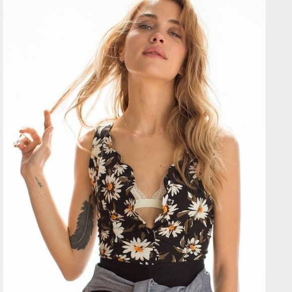 Urban Outfitters Tops - kimchi blue floral button up top